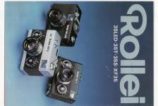 【絶版カタログ】Rollei 35LED・35T・35S・XF35 カタログ
