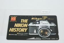 【コレクション向け 未使用】 Nikon F フォトミック テレフォンカード 【THE NIKON HISTORY】