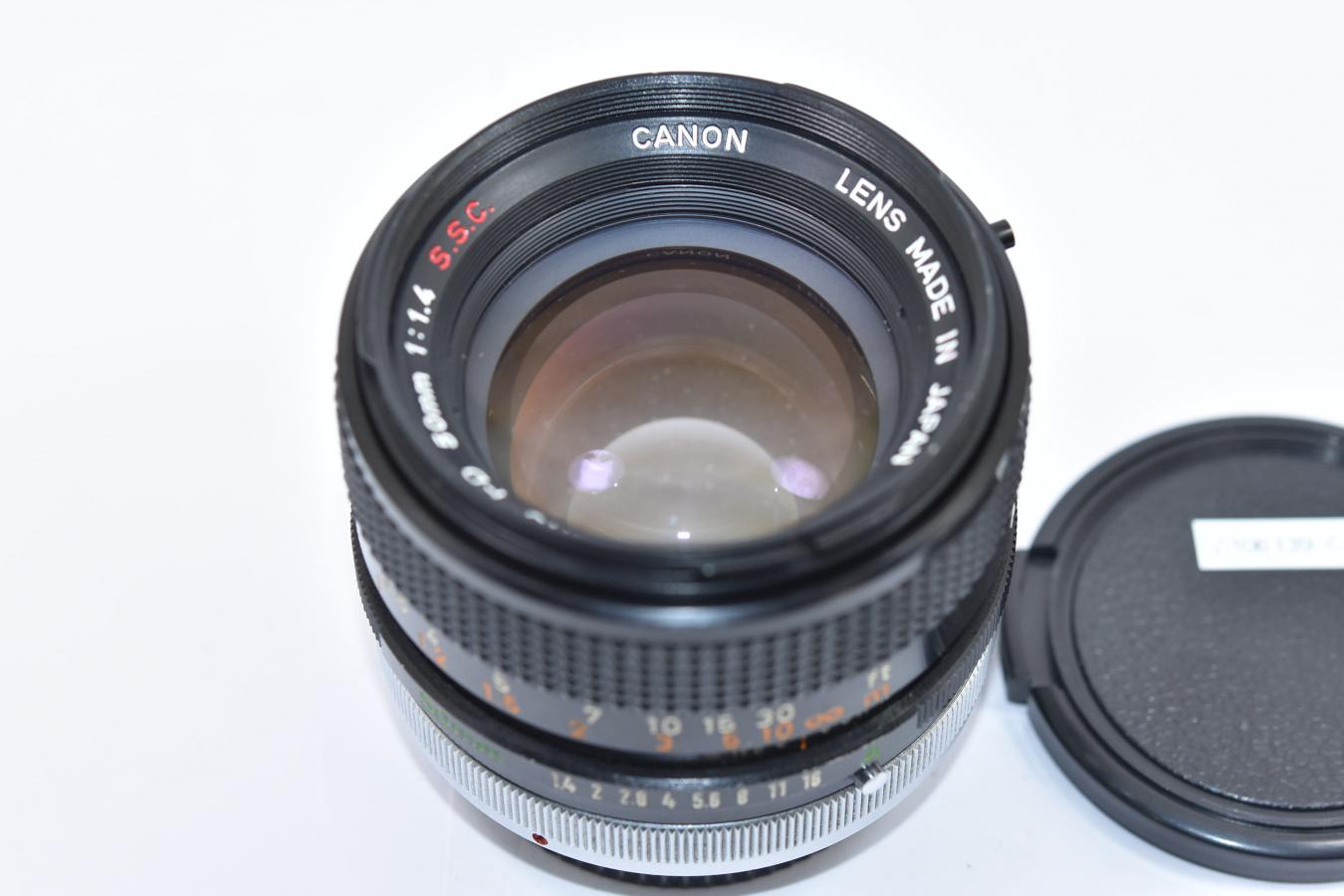 【C3662】Canon FD50mm F1.4 S.S.C. (II)