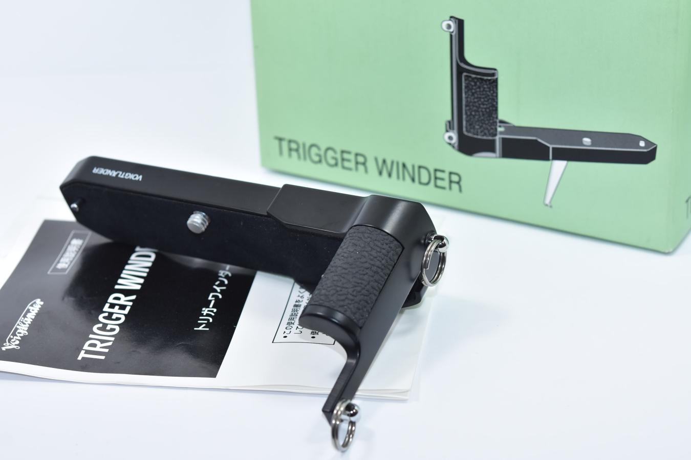 新品級 Voigtlander TRIGGER WINDER ブラック Voigtlander TRIGGER WINDER ブラック（玄人専科】BESSA と