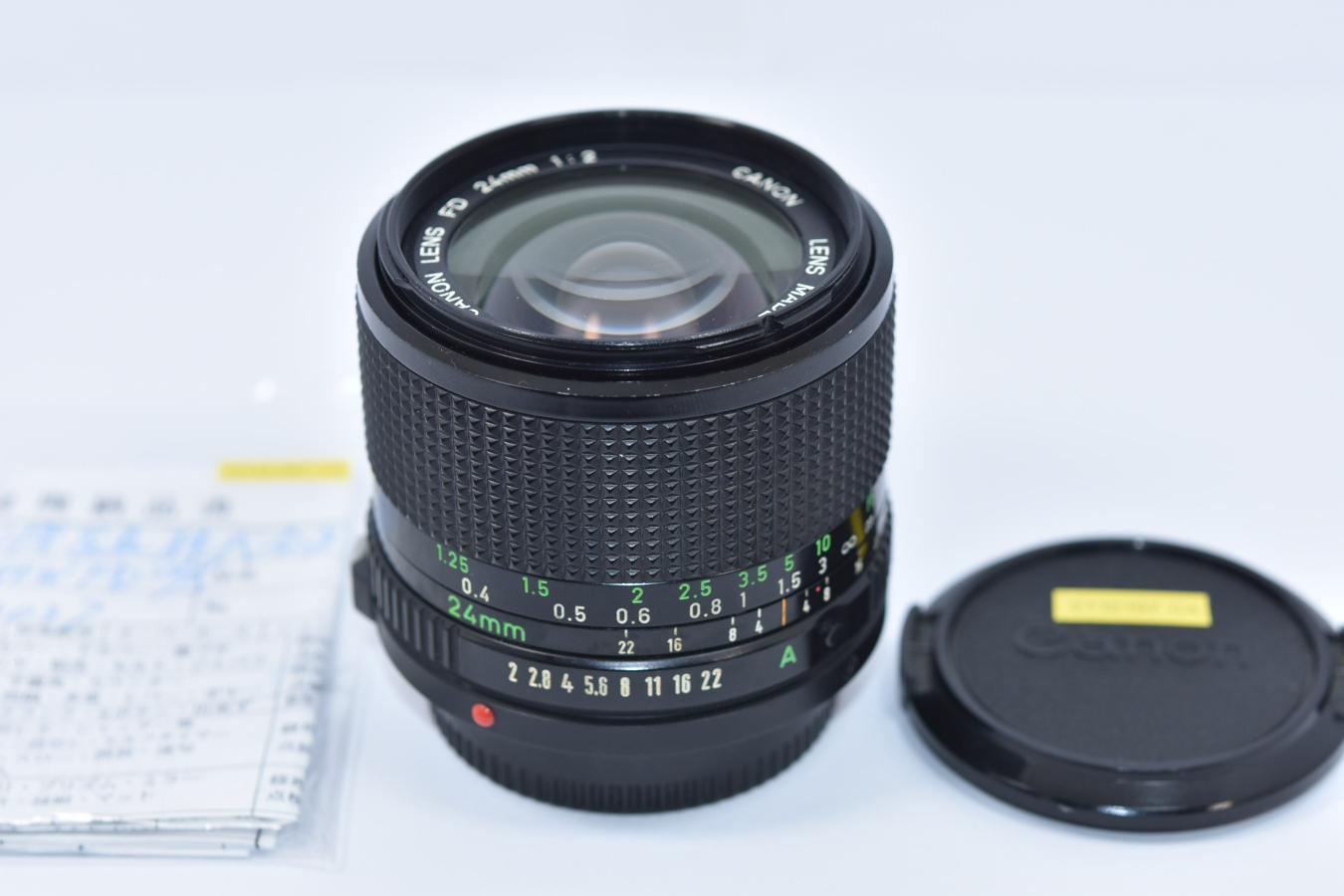 希 少】Canon NEW FD 24mm F2 【整備済】 | YAMAGEN CAMERA