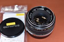 OLYMPUS F.ZUIKO AUTO-S 50mm F1.8 整備済【カメラ女子に絶大な人気のオールドレンズ】