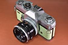 【リメイクカメラ】Canon FTb QL  FL50/1.8付 【モルト交換済】
