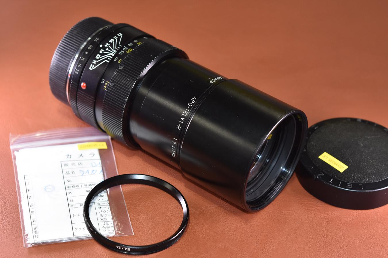 LEICA APO-TELYT-R 180mm F3.4 3カム 【整備済】 | YAMAGEN CAMERA