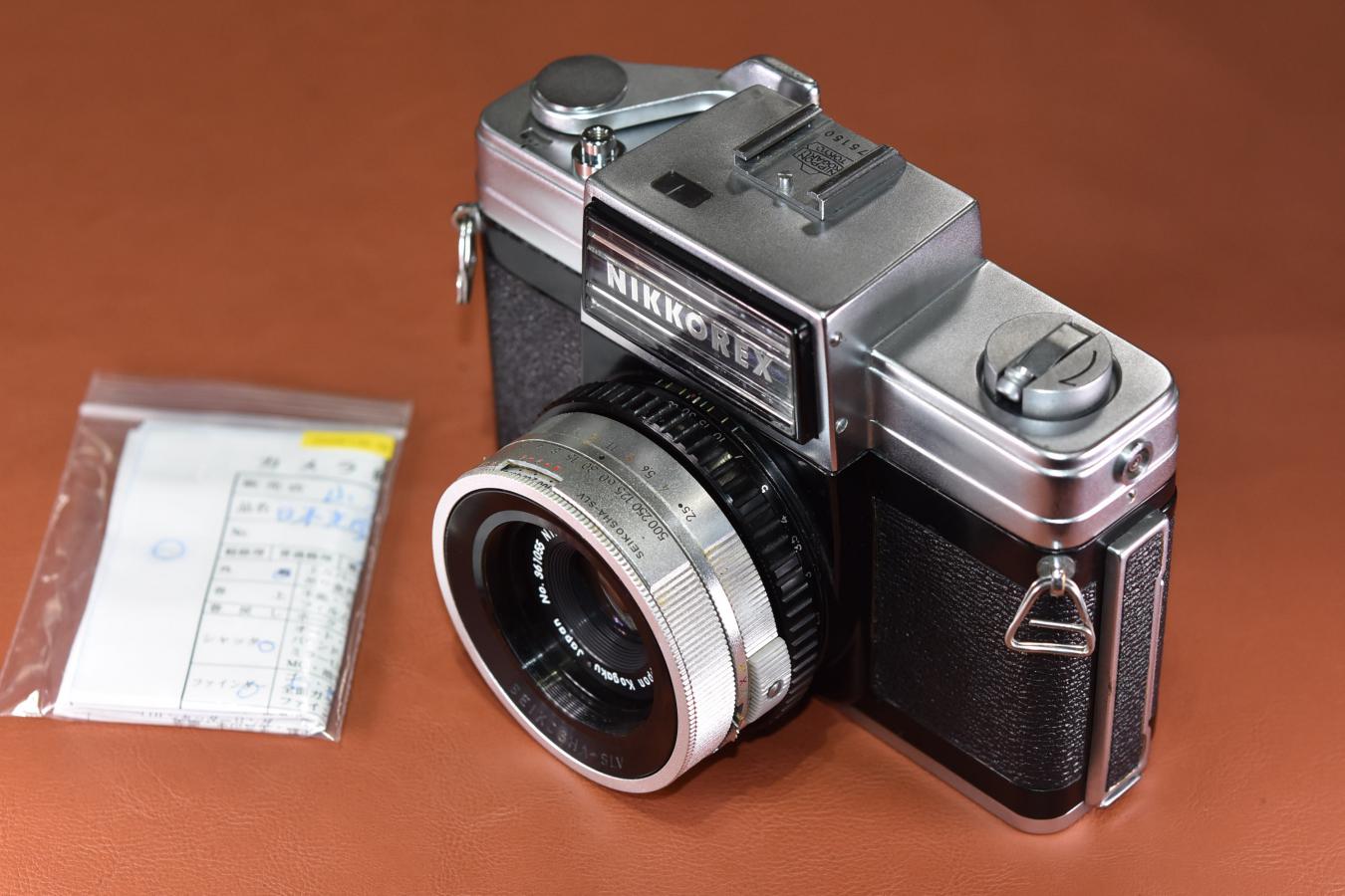 日本光学 NIKKOREX 35 II 整備済 【NIKKOR-Q 5cm F2.5 レンズ 日本光学 NIKKOREX 35 II 整備済 【NIKKOR-Q 5cm F2.5 レンズ