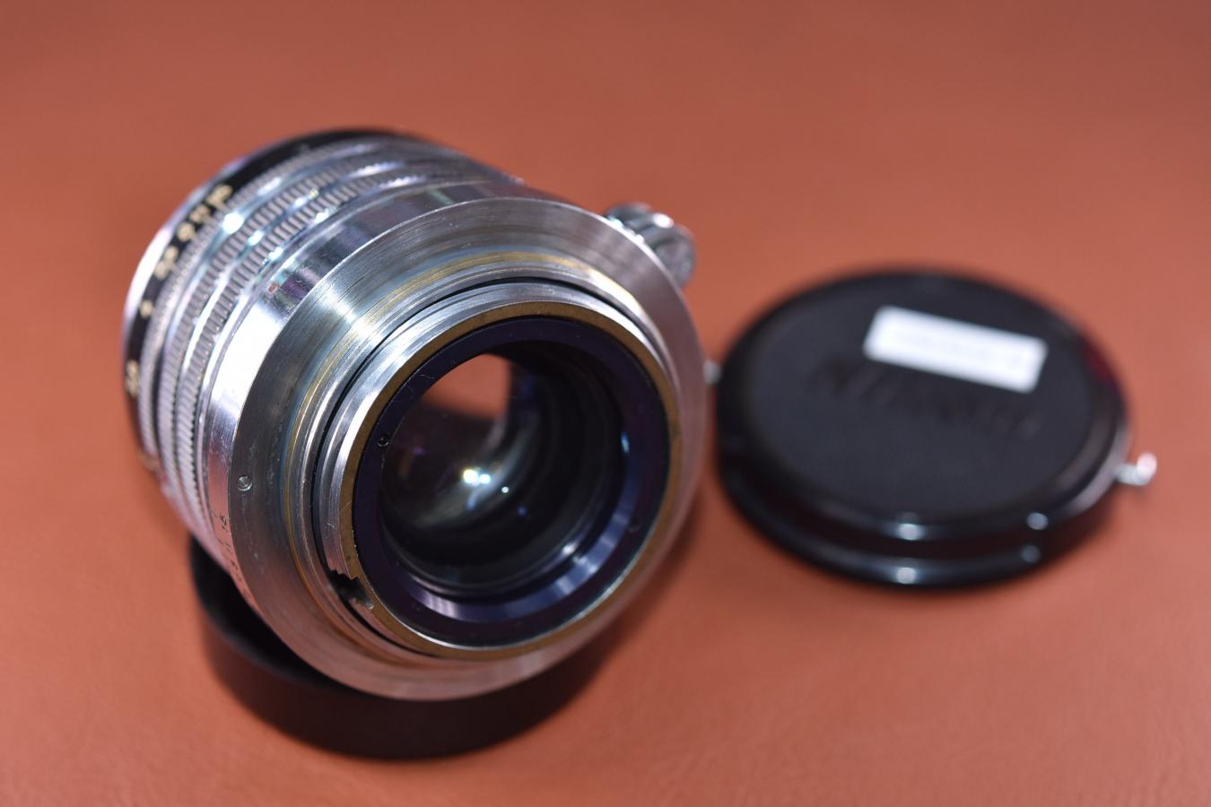 日本光学 NIKKOR-H・C 5cm F2 黒帯【ライカLマウントレンズ