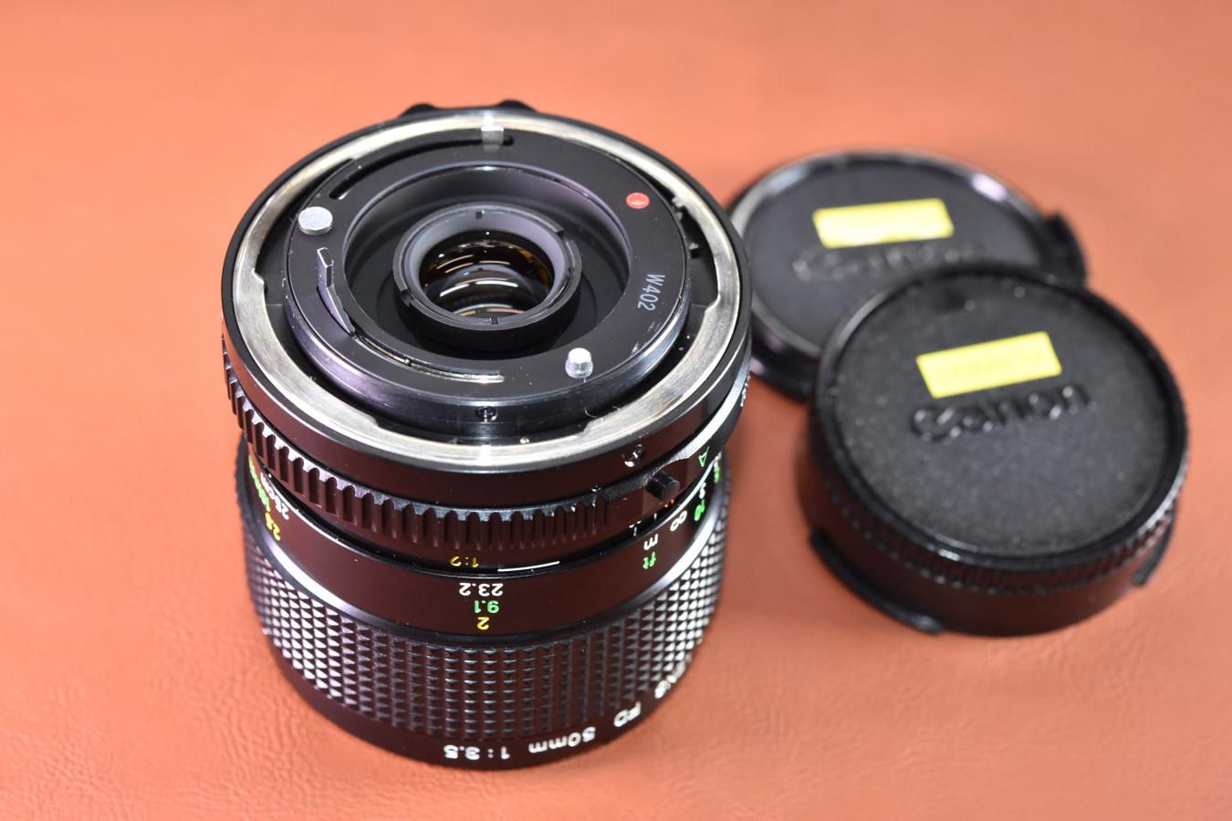 【訳あり】CANON New マクロ FD 50mm f3.5 オールドレンズ