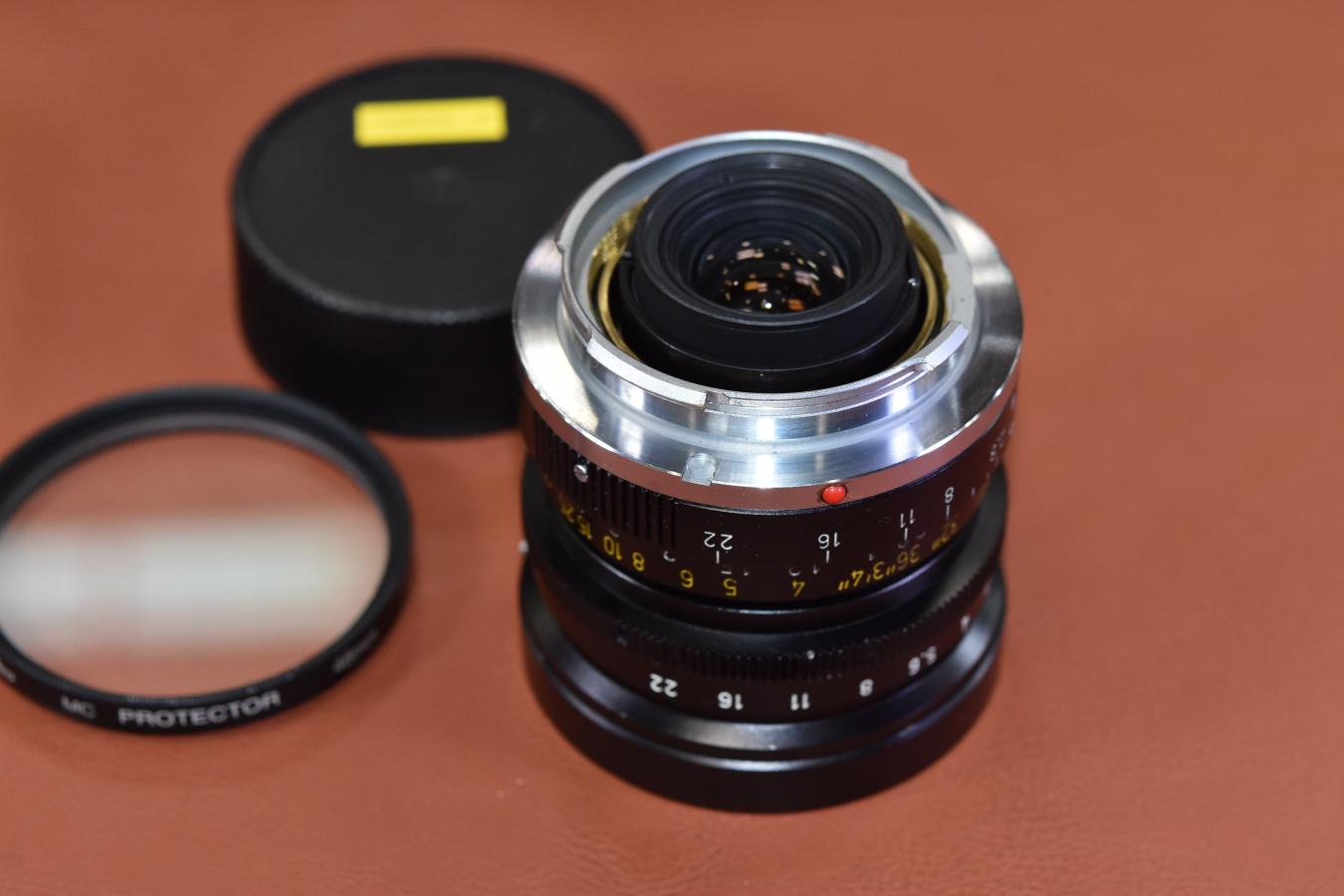 LEICA ELMARIT M 28mm F2.8 第3世代 フィルター付【288万台1977年製 LEICA ELMARIT M 28mm F2.8 第3世代 フィルター付【288万台1977年製
