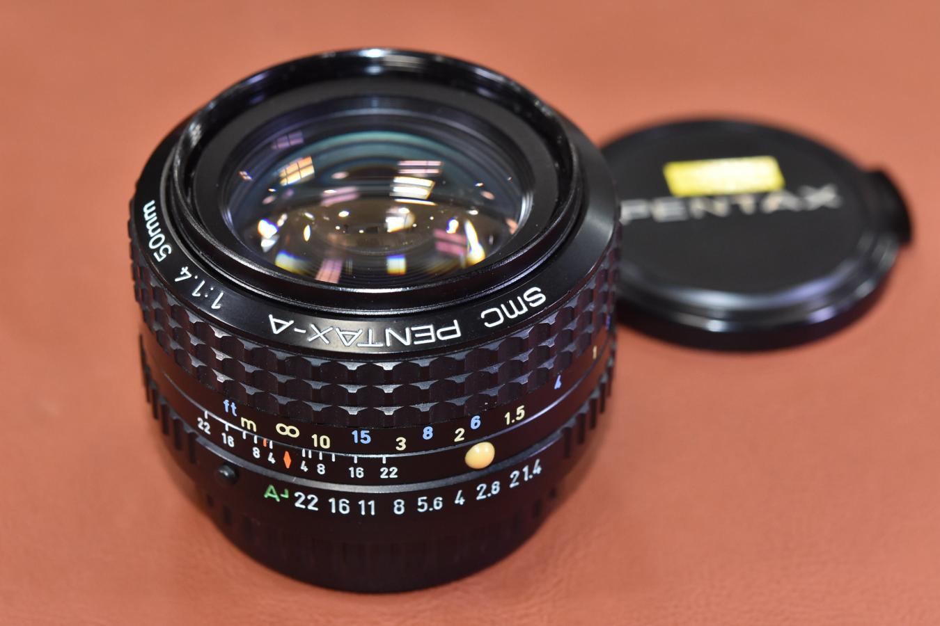 【美品】ペンタックス smc PENTAX-A 50mm F1.4