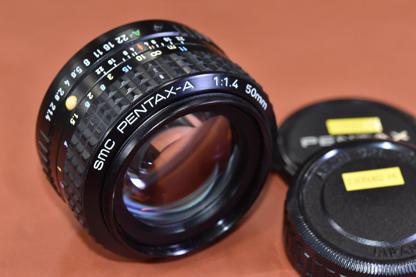 【美品】ペンタックス smc PENTAX-A 50mm F1.4