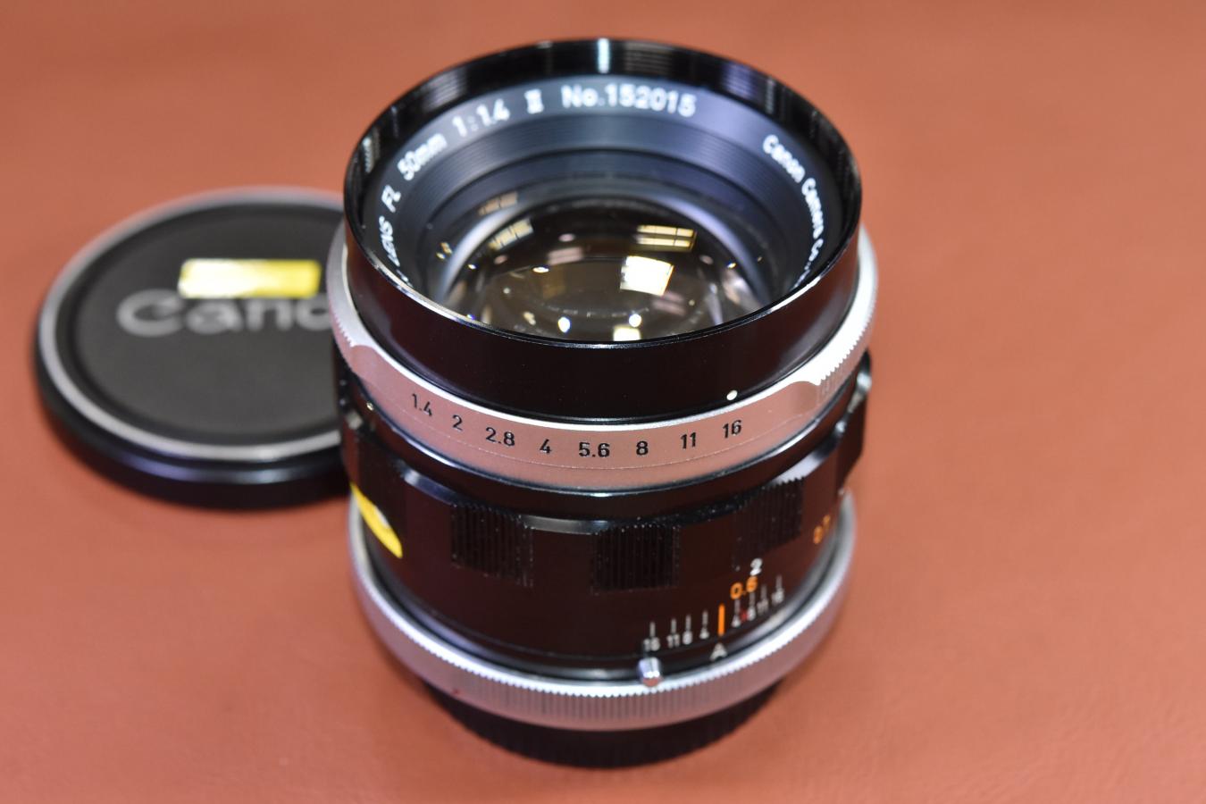 Canon FL 50mm F1.4 II 【カメラ女子に絶大な人気のオールドレンズ 