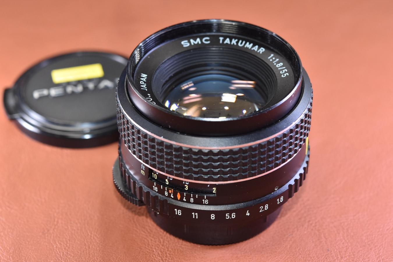 SMC TAKUMAR 55mm f1.8 m42マウント