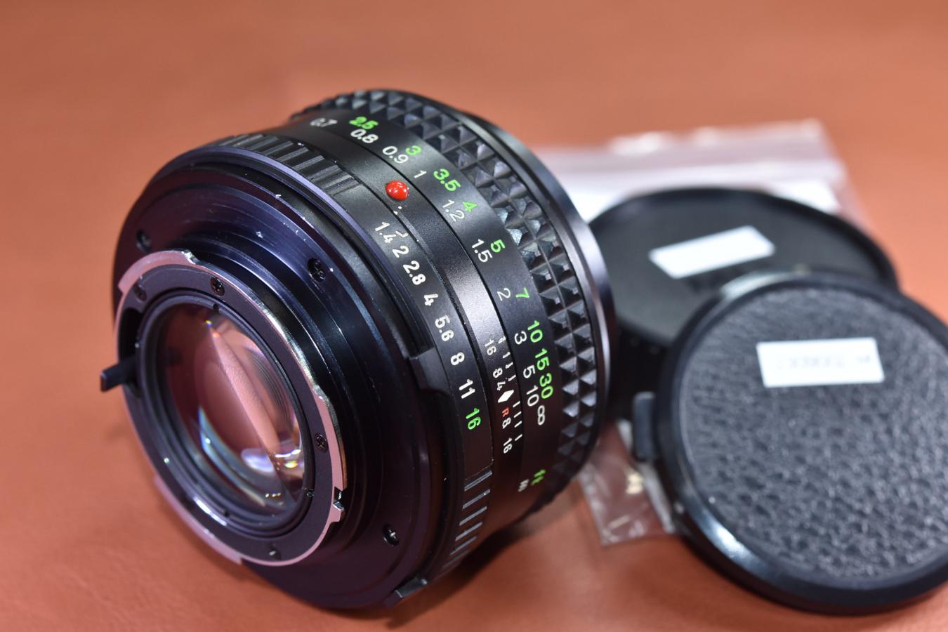 MINOLTA MD ROKKOR 50mm F1.4 整備済【カメラ女子に絶大な人気の