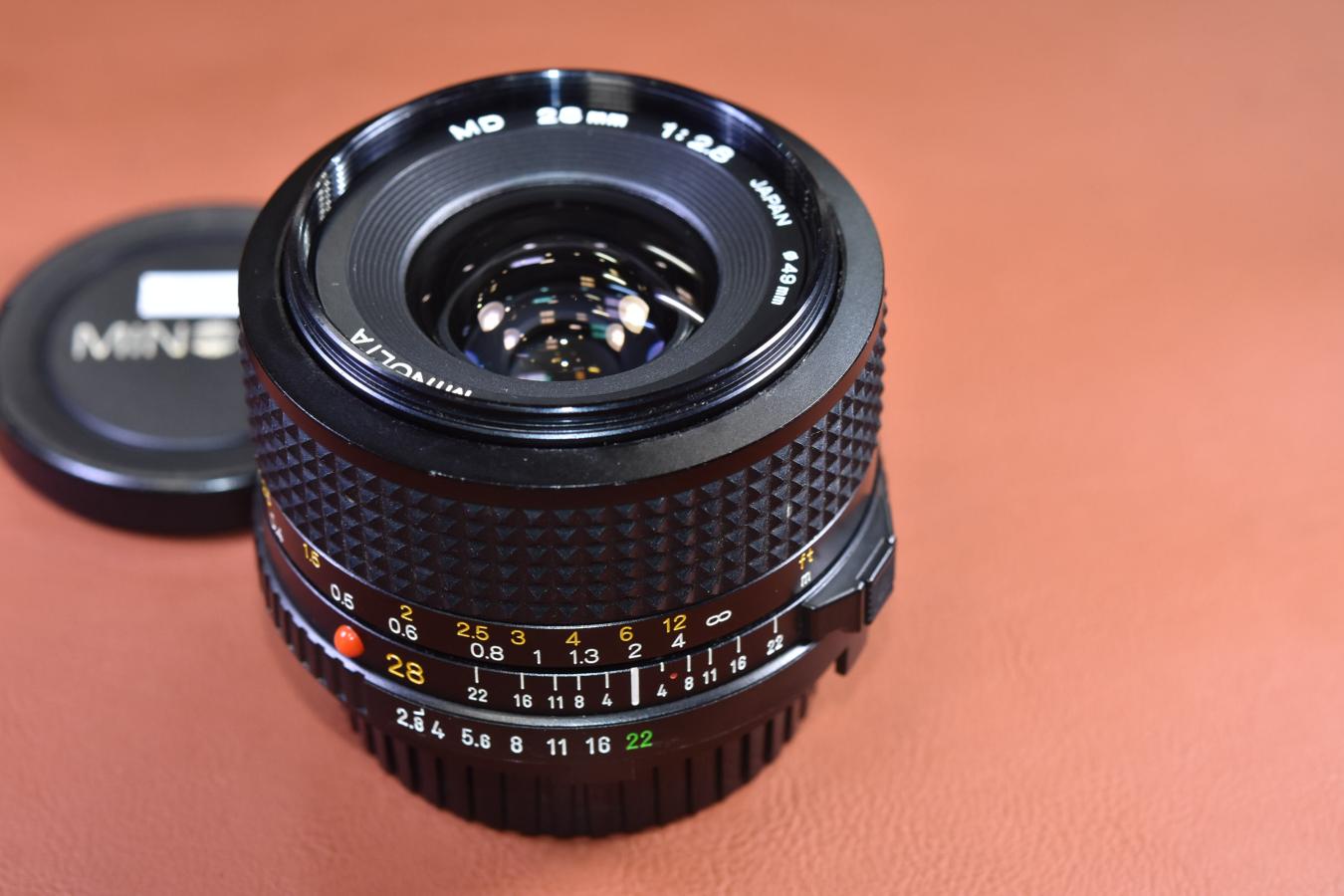 MINOLTA NEW MD 28mm F2.8【カメラ女子に絶大な人気のオールド MINOLTA NEW MD 28mm F2.8【カメラ女子に絶大な人気のオールド