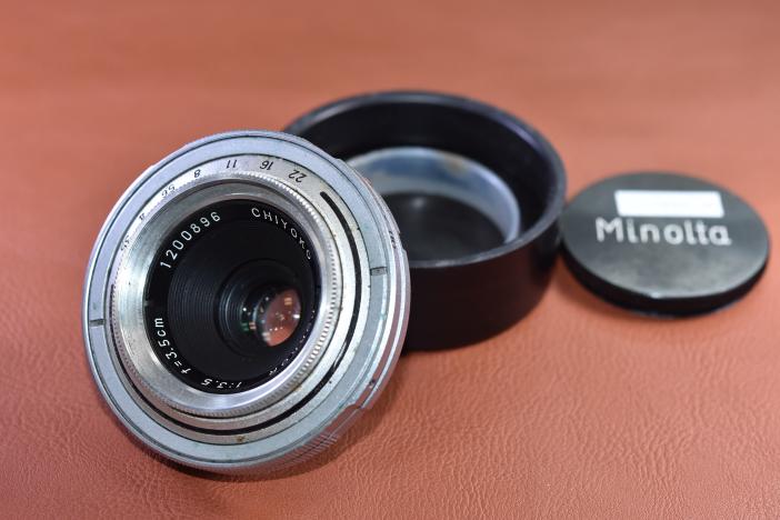 【希少】Minolta Chiyoko Rokkor 35mm F3.5 単焦点 希少】Minolta Chiyoko Rokkor 35mm F3.5 単焦点 - メルカリ