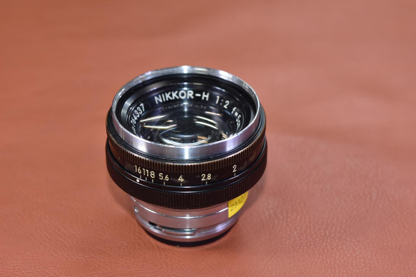 Nippon Kogaku NIKKOR-H 5cm F2 Black 【Nikon Sマウントレンズ Nippon Kogaku NIKKOR-H 5cm F2 Black 【Nikon Sマウントレンズ