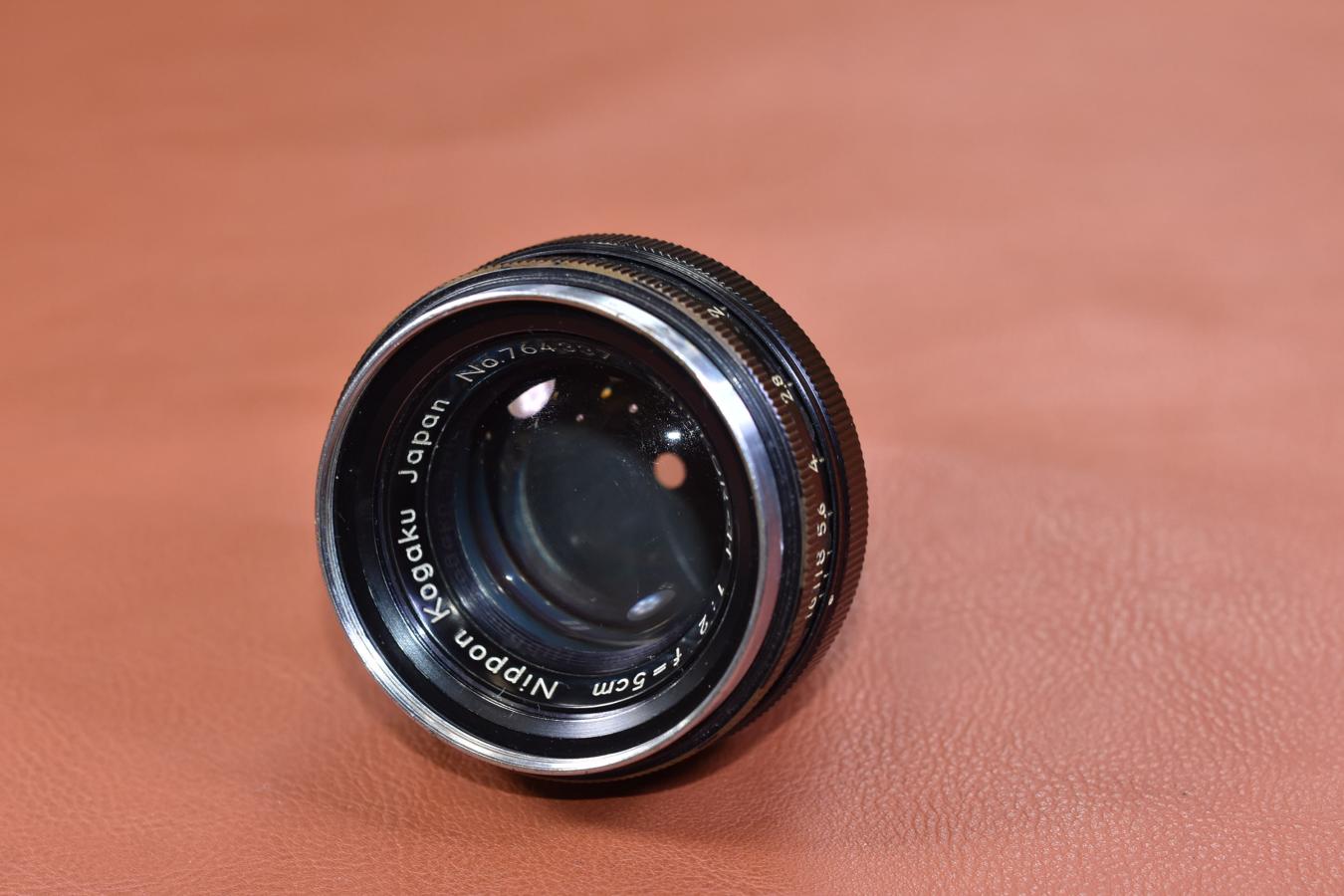 Nippon Kogaku NIKKOR-H 5cm F2 Black 【Nikon Sマウントレンズ Nippon Kogaku NIKKOR-H 5cm F2 Black 【Nikon Sマウントレンズ