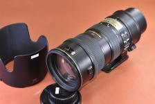 Nikon AF-S NIKKOR 70-200mm F2.8G ED VR Black 純正フードHB-29付【キレイな物をお探しの方必見!!自信ありの逸品!!】