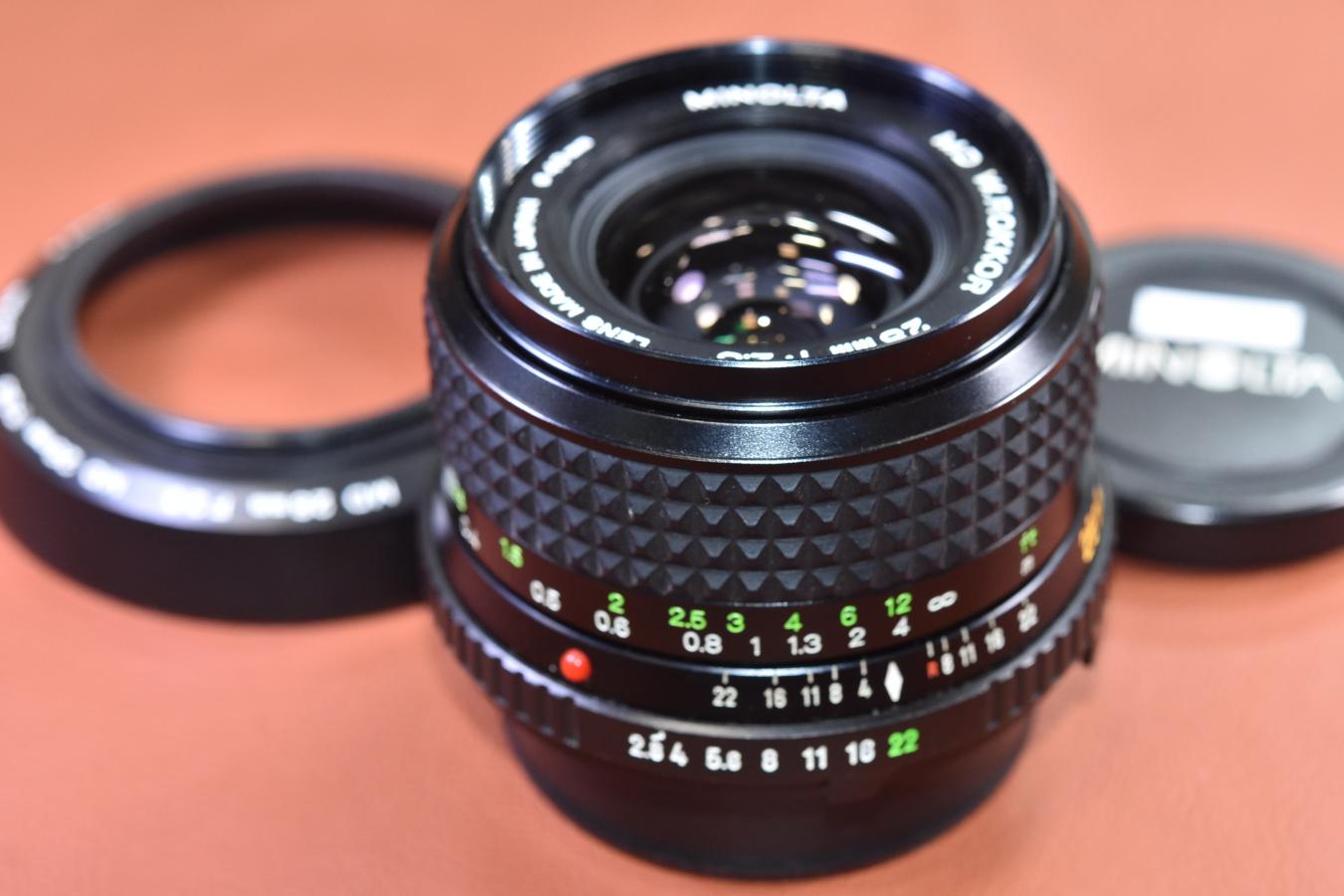 MINOLTA MD W.ROKKOR 28mm F2.8 【純正フード付】 | YAMAGEN MINOLTA MD W.ROKKOR 28mm F2.8 【純正フード付】 | YAMAGEN