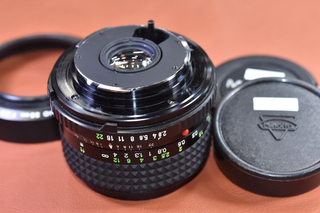 MINOLTA MD W.ROKKOR 28mm F2.8 【純正フード付】 | YAMAGEN MINOLTA MD W.ROKKOR 28mm F2.8 【純正フード付】 | YAMAGEN