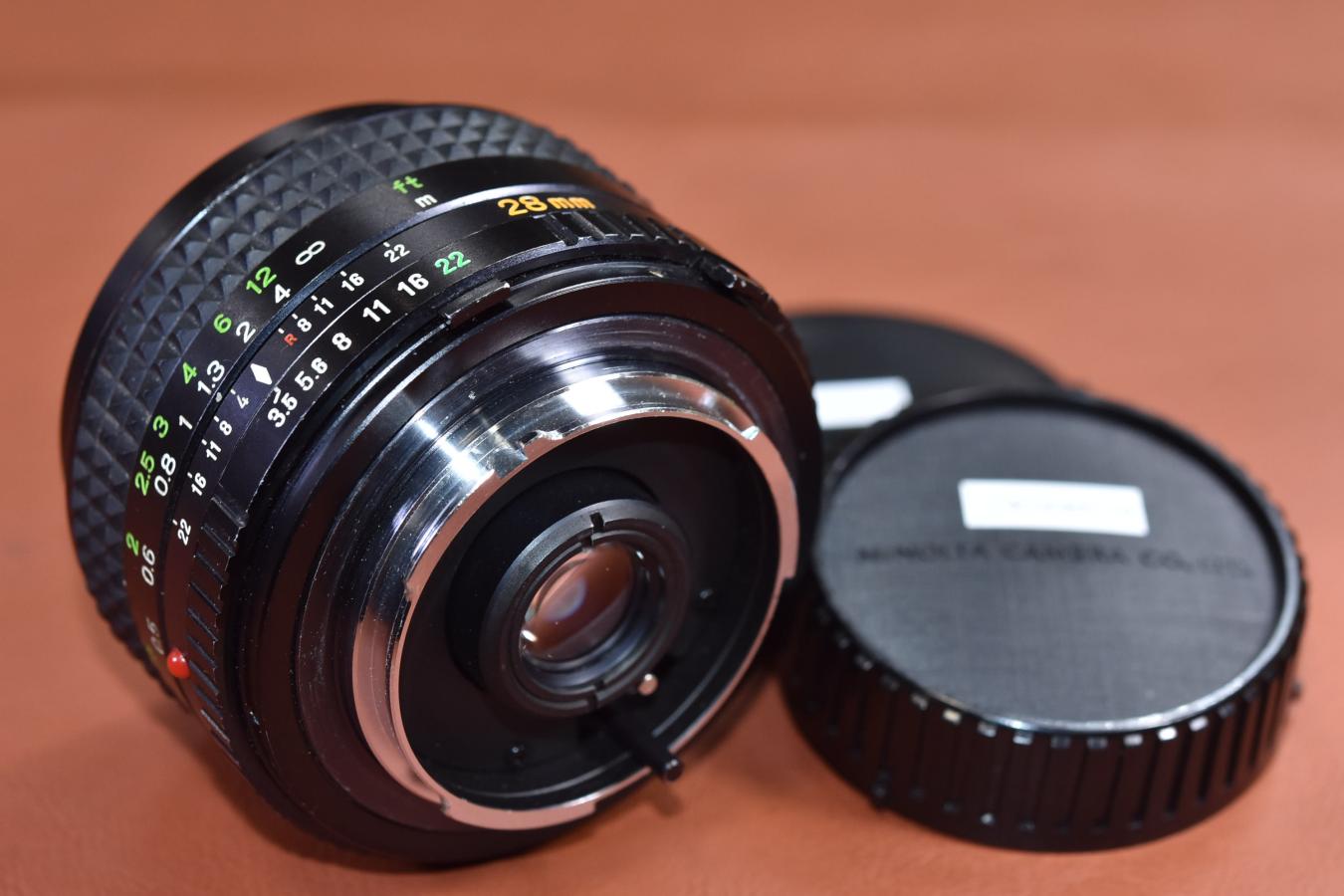 MINOLTA MD W.ROKKOR 28mm F3.5【初めてのオールドレンズに MINOLTA MD W.ROKKOR 28mm F3.5【初めてのオールドレンズに