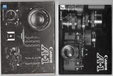 【絶版取説】Canon A-1 和文・英文 取説2冊セット