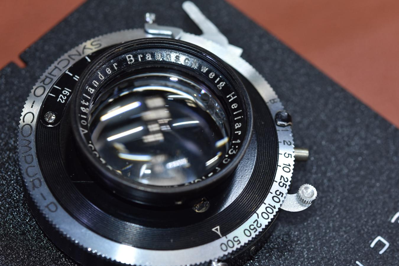 希 少】 Voigtlander Heliar 10.5cm F3.5 【SYNCHRO-COMPUR-P 希 少】 Voigtlander Heliar 10.5cm F3.5 【SYNCHRO-COMPUR-P