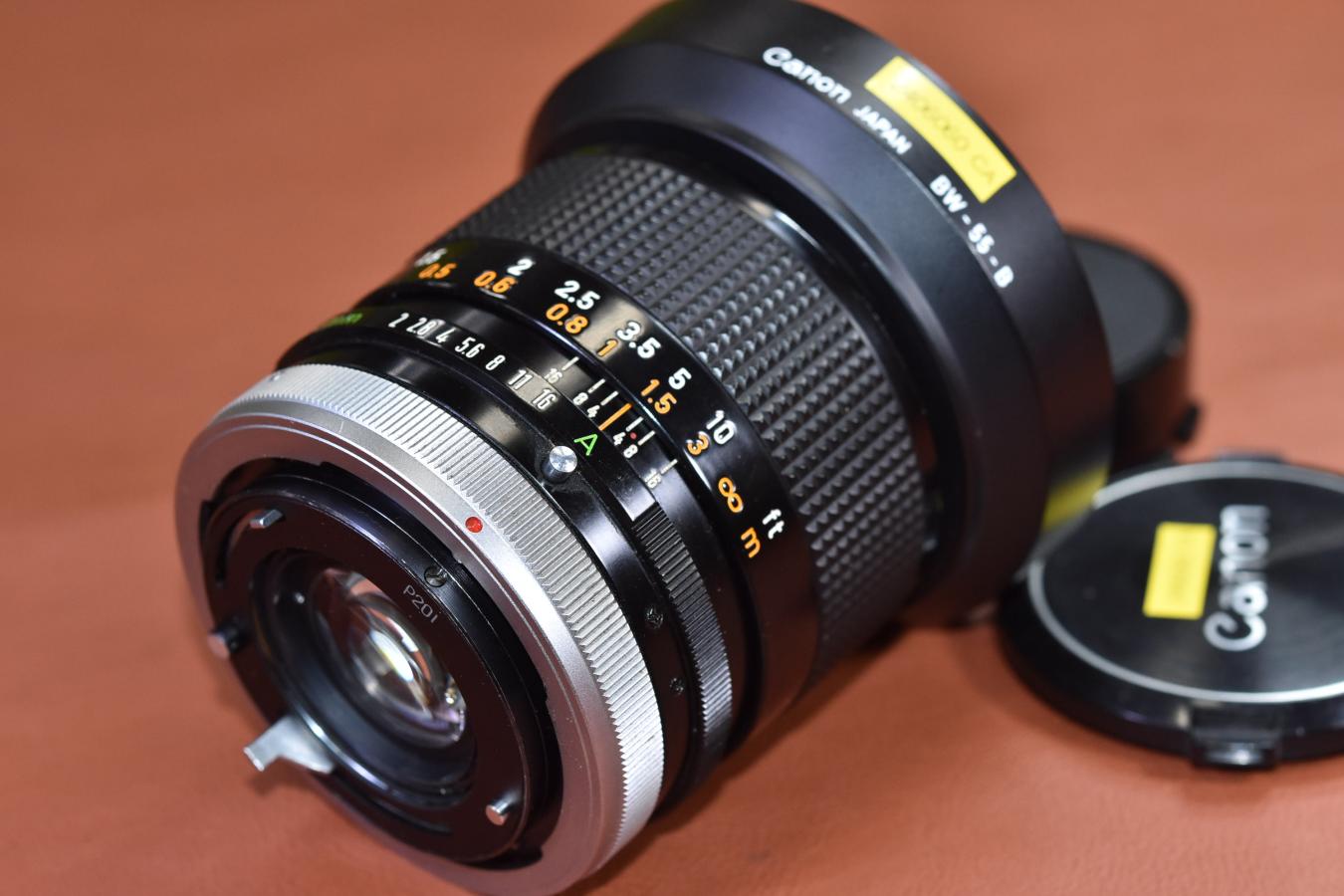 Canon FD 35mm F2 S.S.C. 【純正フードBW-55-B 付】 | YAMAGEN Canon FD 35mm F2 S.S.C. 【純正フードBW-55-B 付】 | YAMAGEN