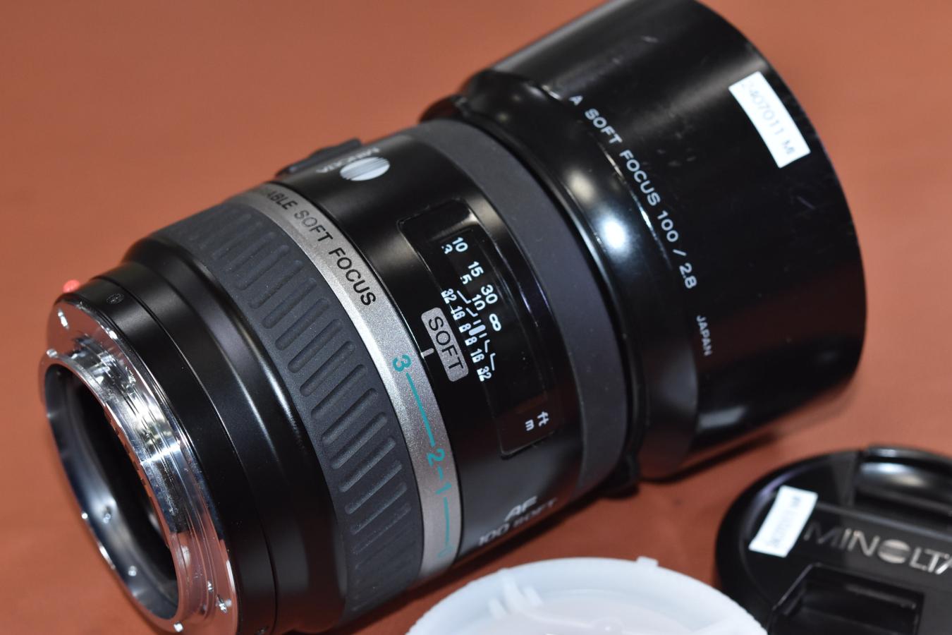 MINOLTA】AF SOFT FOCUS 100mm F2.8(32) [ソニー/ミノルタAマウント]