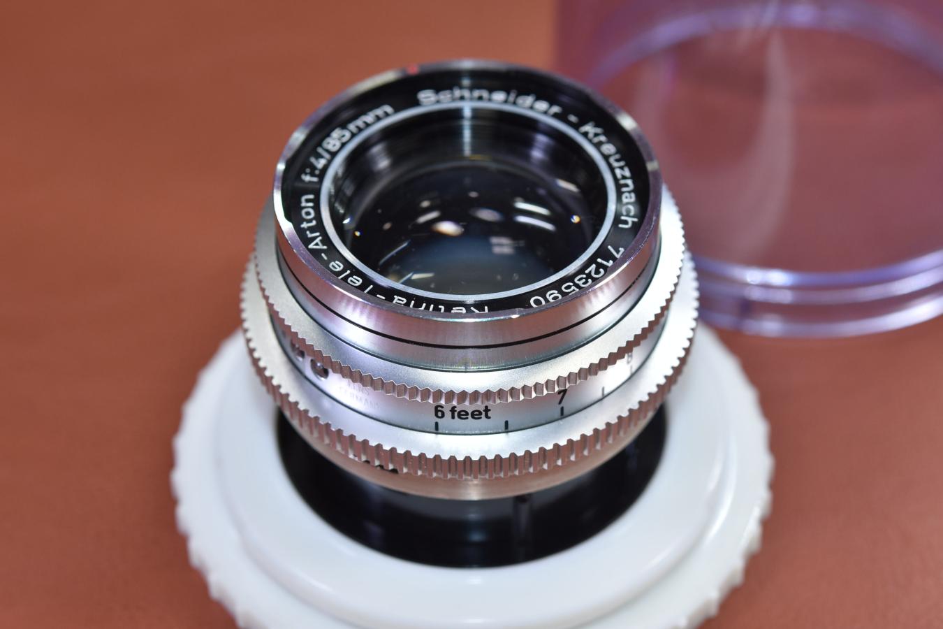 希 少】Schneider-Kreuznach Retina-Tela-Arton 85mm F4 純正