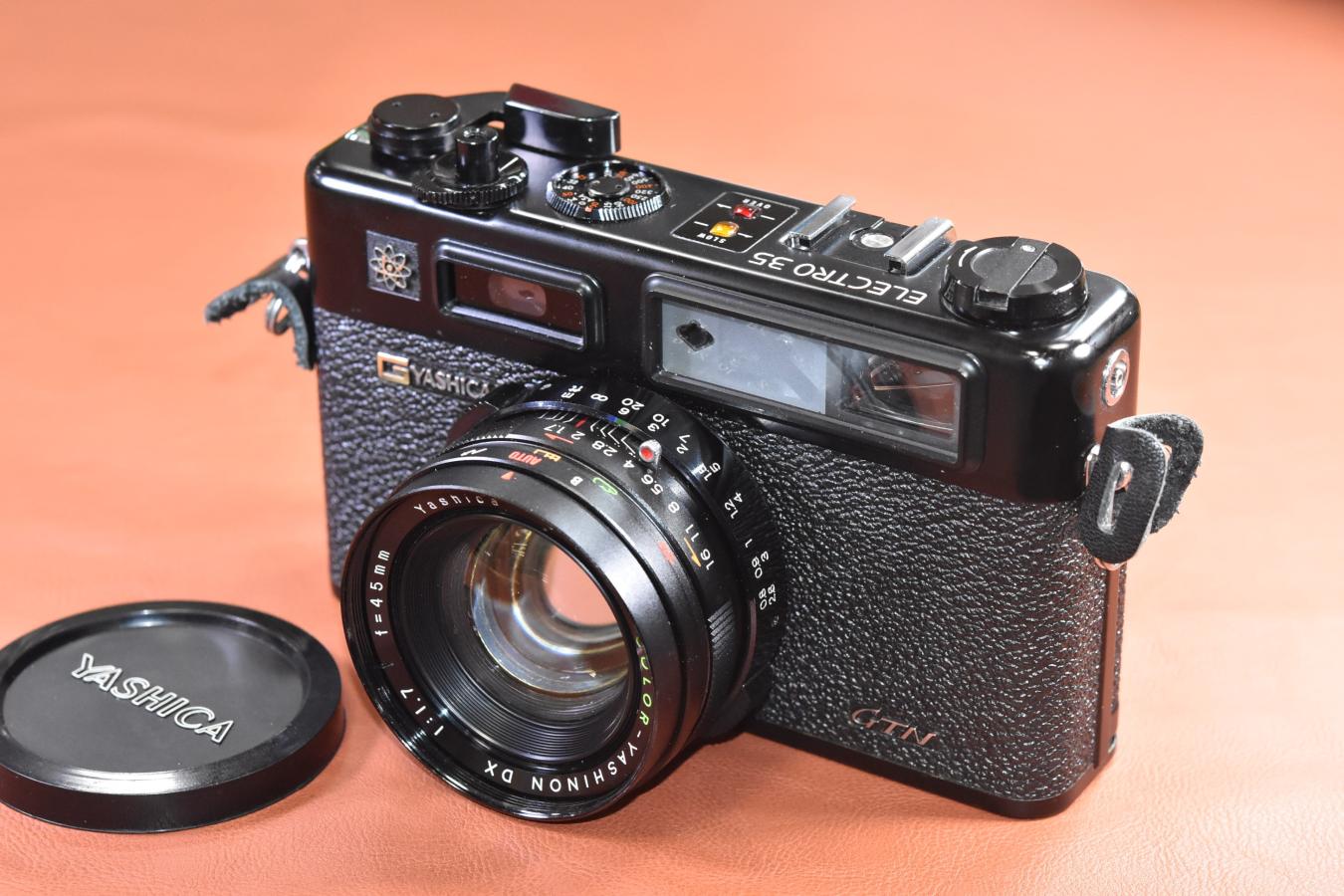 YASHICA ELECTRO 35 GTN Black【COLOR-YASHINON DX 45/1.7 YASHICA ELECTRO 35 GTN Black【COLOR-YASHINON DX 45/1.7