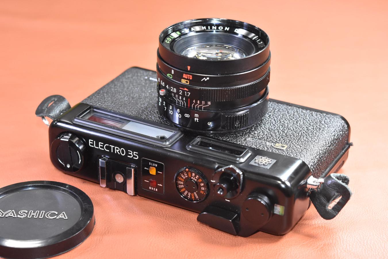 YASHICA ELECTRO 35 GTN Black【COLOR-YASHINON DX 45/1.7 YASHICA ELECTRO 35 GTN Black【COLOR-YASHINON DX 45/1.7