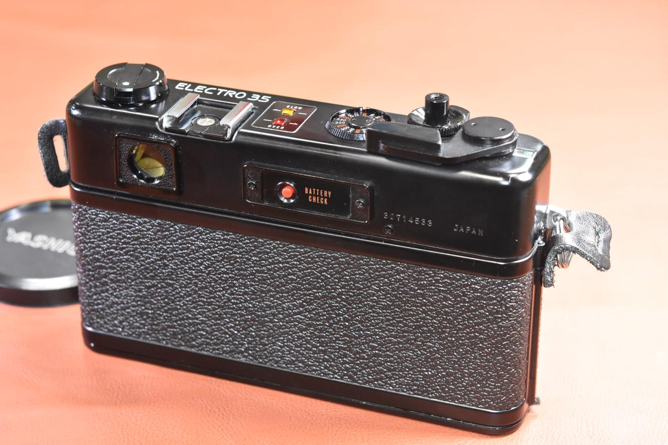 YASHICA ELECTRO 35 GTN Black【COLOR-YASHINON DX 45/1.7 YASHICA ELECTRO 35 GTN Black【COLOR-YASHINON DX 45/1.7
