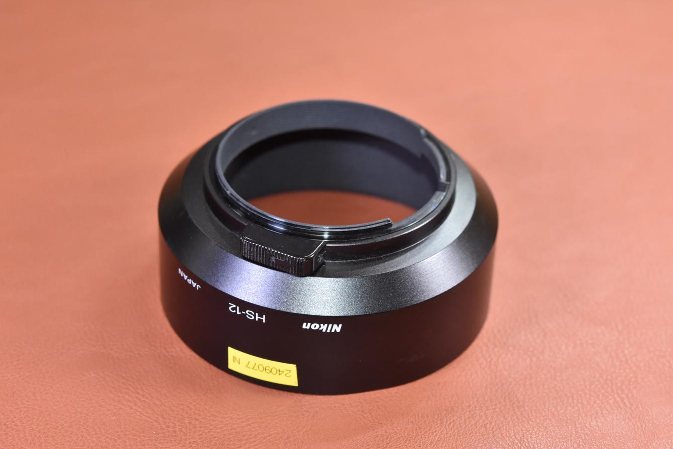 絶版アクセサリー】Nikon METALHOOD HS-12 【Nikon Ai-S 50/1.2 絶版アクセサリー】Nikon METALHOOD HS-12 【Nikon Ai-S 50/1.2