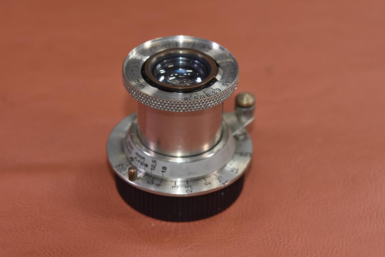 希 少】Nickel Elmar 50mm F3.5 沈胴 m表記【14万台 LEICA L 希 少】Nickel Elmar 50mm F3.5 沈胴 m表記【14万台 LEICA L