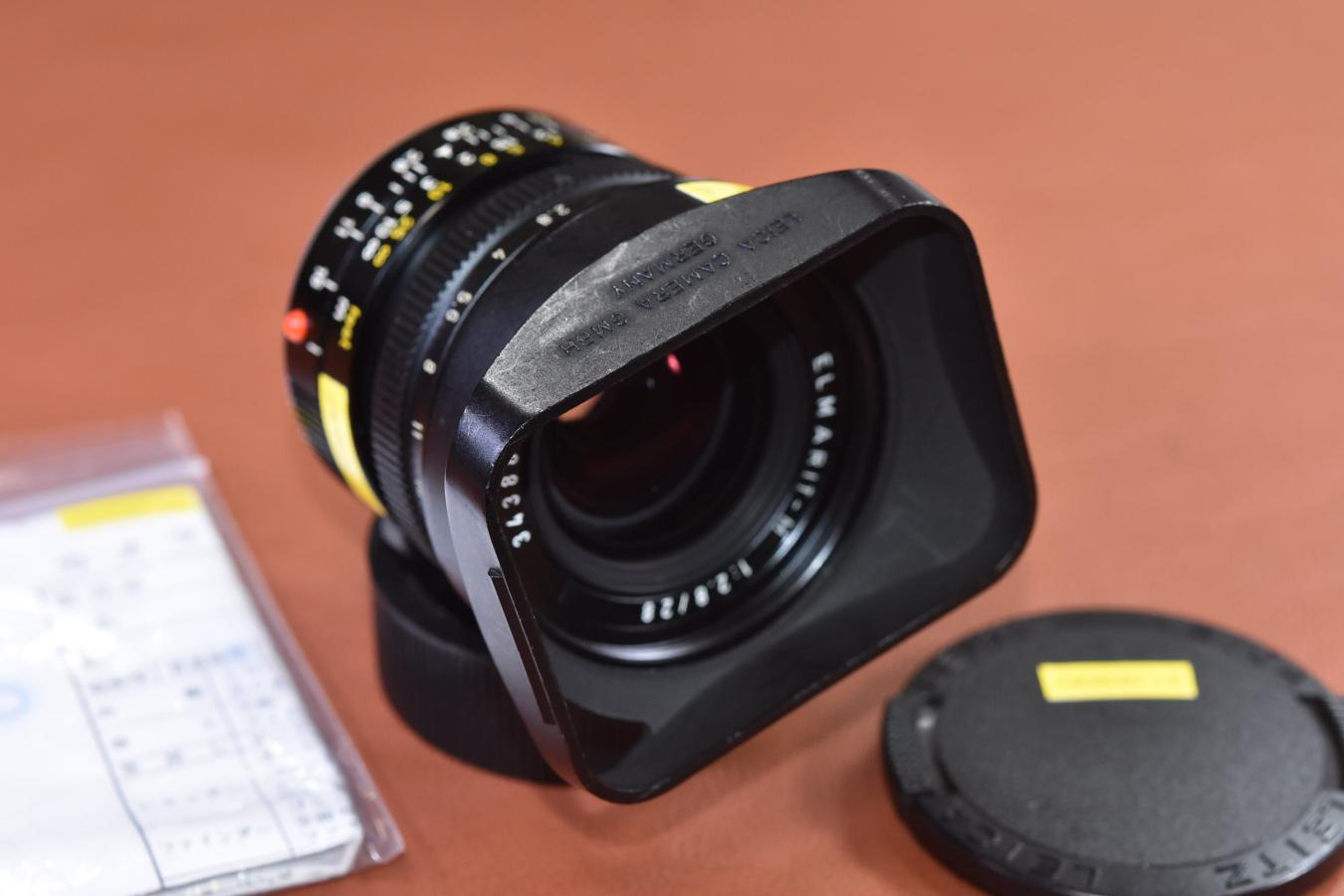 ライカ　エルマリート　M　28㎜　F2.8　第三世代　極美品　フード付き LEICA - Leica Elmarit M 28mm F2.8 第3世代 CANADAの通販 by