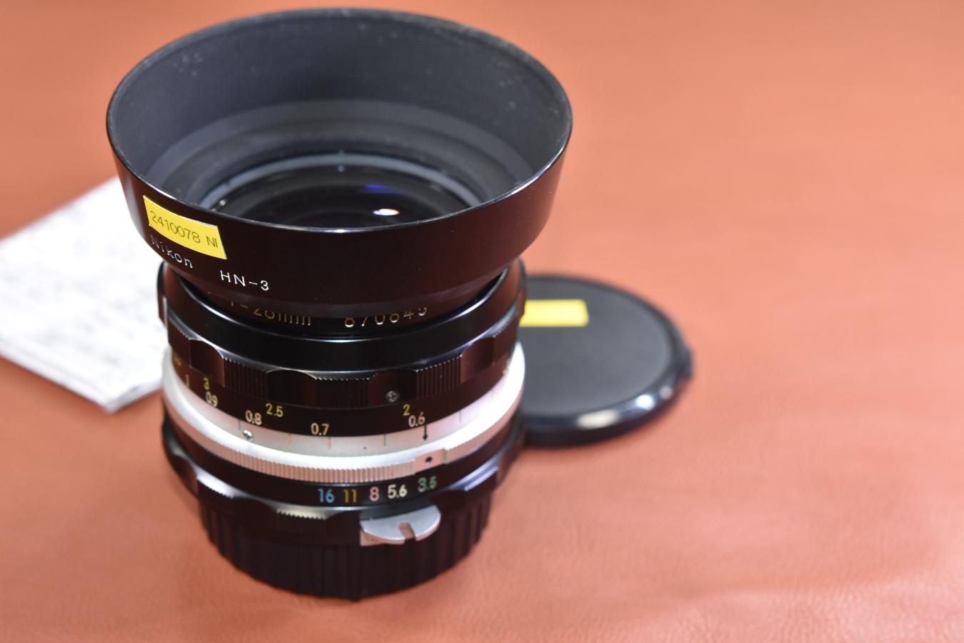 Nikon】NIKKOR-H Auto 28mm F3.5 非Ai [ニコンFマウント]