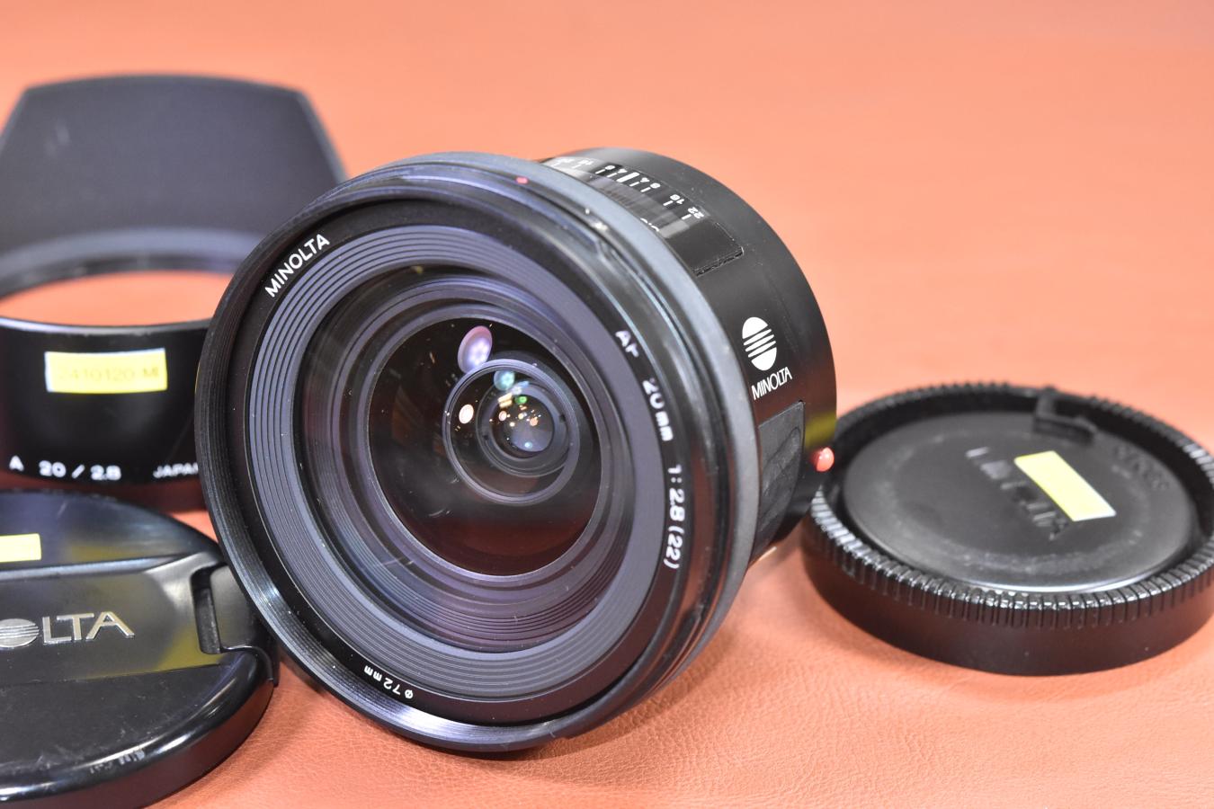 MINOLTA AF 20mm F2.8 NEW 【純正フード付】 | YAMAGEN CAMERA MINOLTA AF 20mm F2.8 NEW 【純正フード付】 | YAMAGEN CAMERA