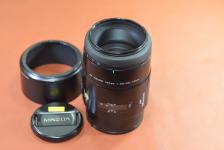 MINOLTA AF MACRO 100mm F2.8 NEW 【純正フード付】