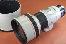 Canon NEW FD 300mm F2.8L 【純正フードEH-123付】
