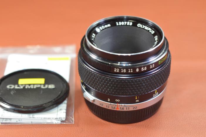 OLYMPUS ZUIKO AUTO-MACRO 50mm F3.5 整備済【カメラ女子に絶大