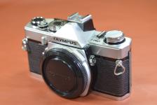 OLYMPUS OM-1 Silver モルト交換済【純正アクセサリーシュー付】