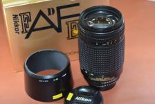 Nikon AF NIKKOR 70-300mm F4-5.6D ED 【元箱付一式】