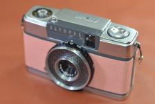 【リメイクカメラ】OLYMPUS PEN-EE 前期型 モルト交換済 【Olumpus D.Zuiko 2.8cm F3.5 レンズ搭載】