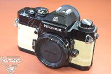 【リメイクカメラ】Nikomat EL Black 【モルト交換済】