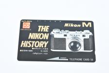 【コレクション向け 未使用】 Nikon M型 テレホンカード 【THE NIKON HISTORY】