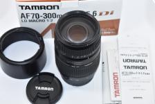 TAMRON AF 70-300mm F4-5.6 Di LD MACRO Model:A17S 【SONY Aマウントレンズ 元箱付一式】
